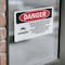 Signmission Rotating Auger Inside This Hopper Danger Sign, Vinyl Decal, 10in W x 7in L, 2PK OS-2PACK-DS-D-710-L-2437 - alternate 4